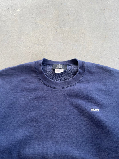 90’s BMW Automobile Embroidered Crewneck [XL]