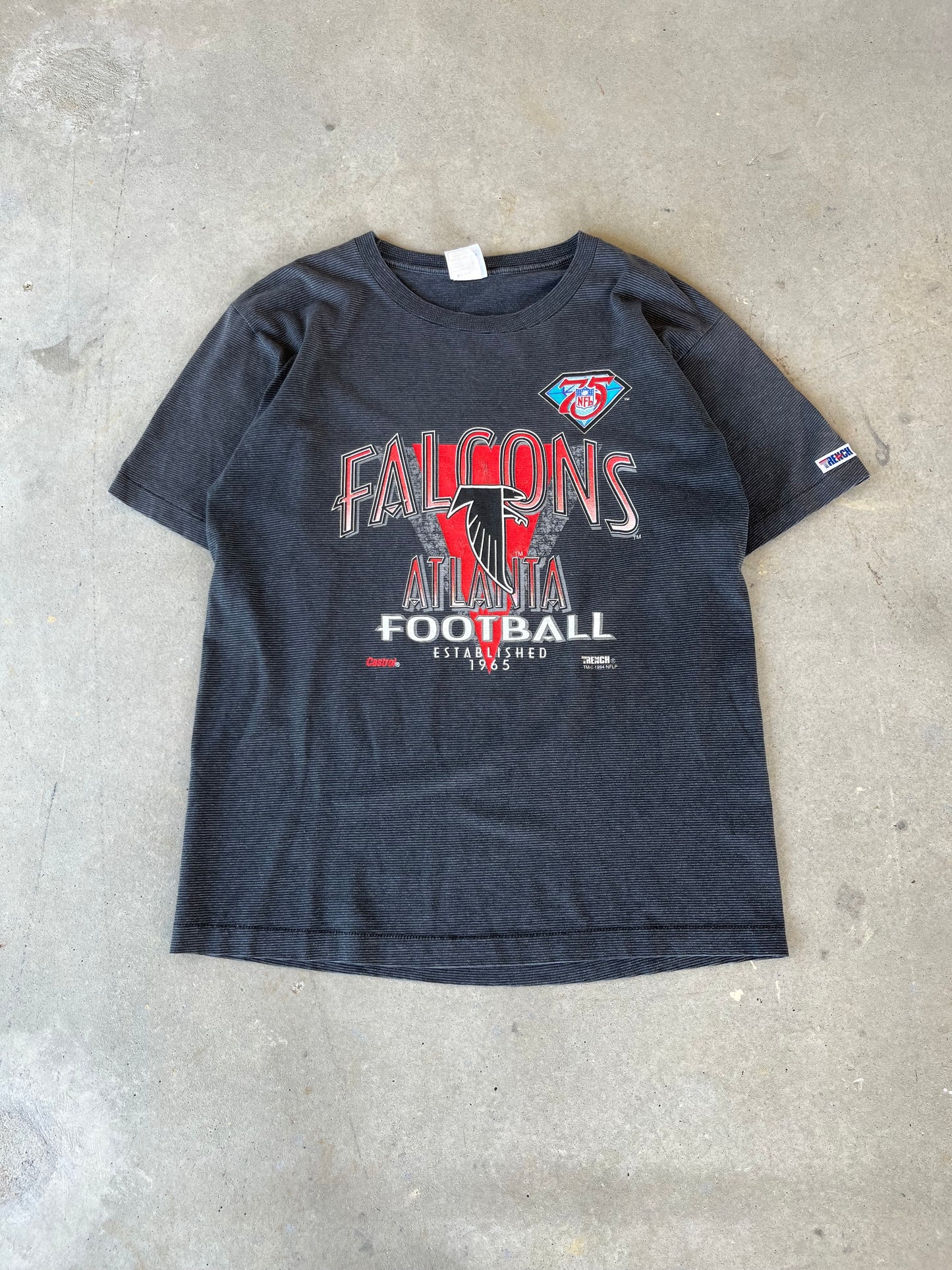 1994 Atlanta Falcons NFL Trench T-Shirt [XL]
