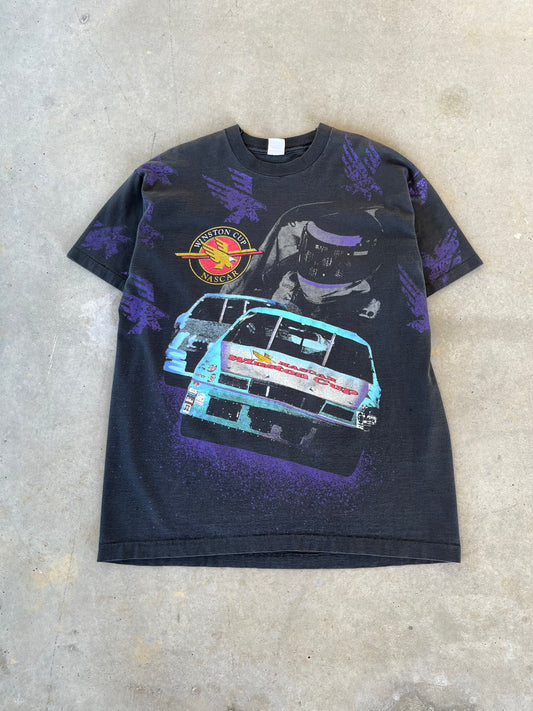 90’s Winston Cup Nascar AOP T-Shirt [XL]