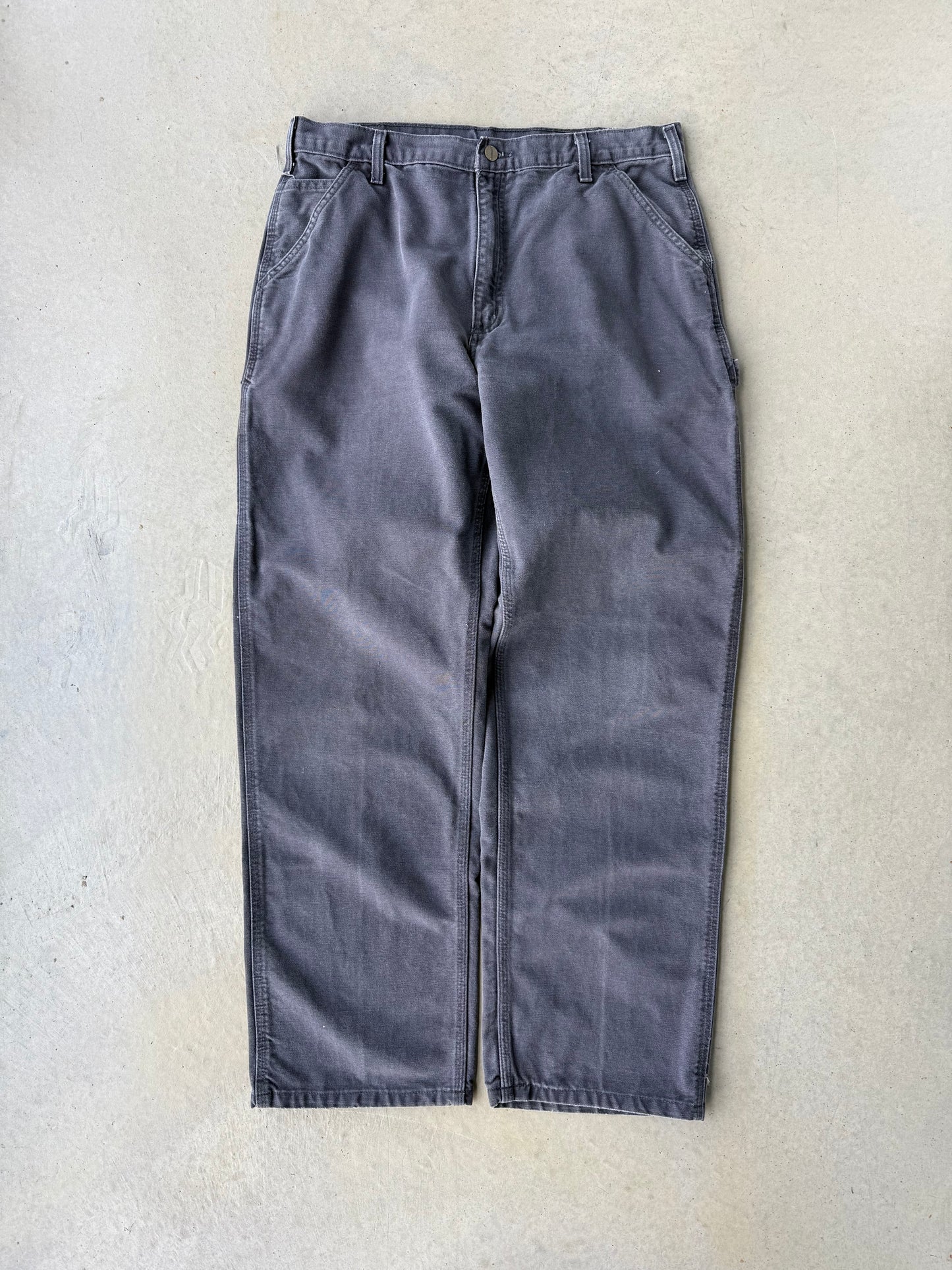 90’s Carhartt Faded Navy Work Pants [35x32]