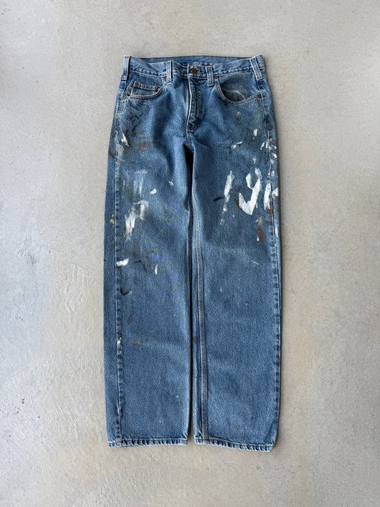 00’s Carhartt Denim Work Painter Pants [32x31]