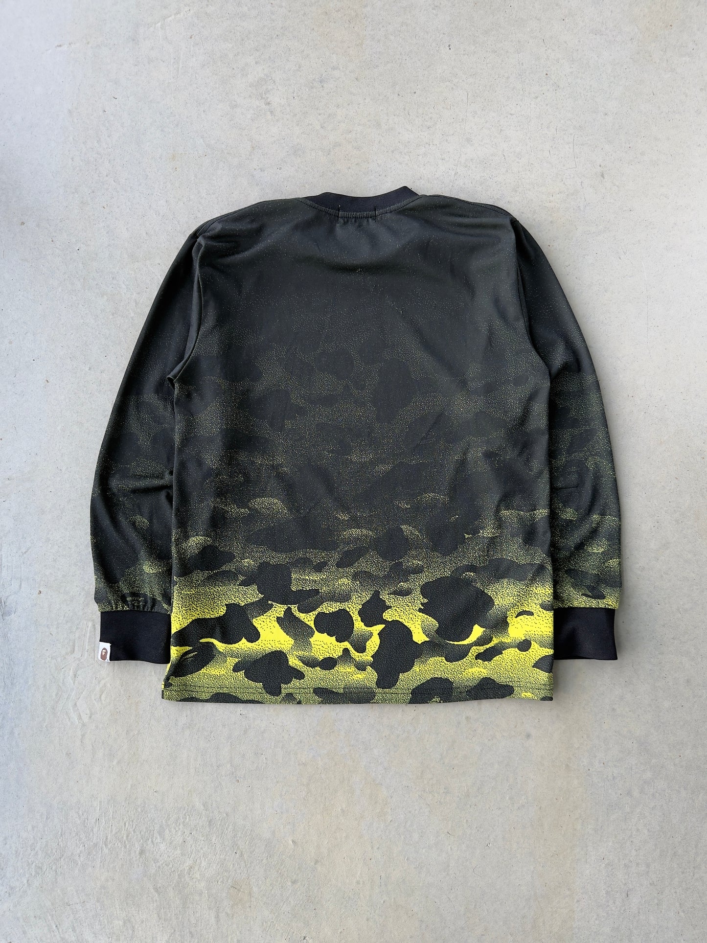 A Bathing Ape Bape Camo Long Sleeve Jersey [M]