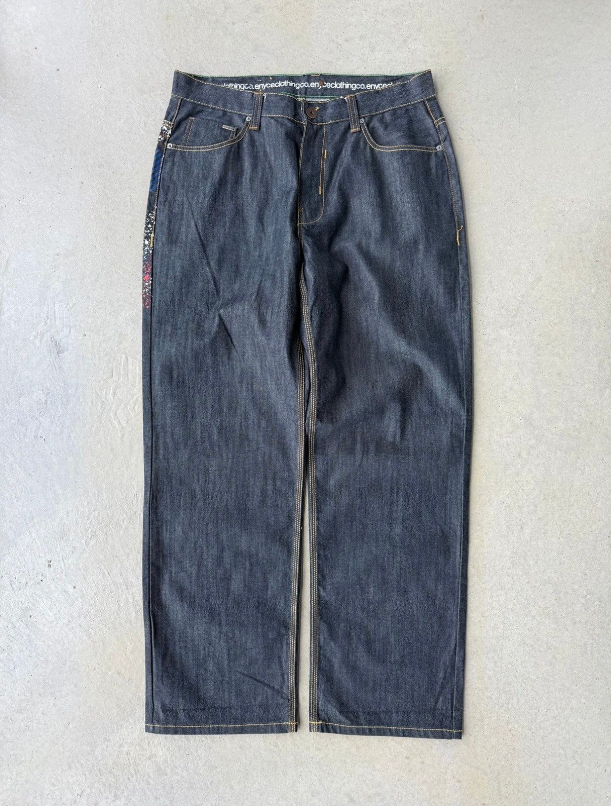 Y2K Enyce Baggy Denim Pants [36x32]