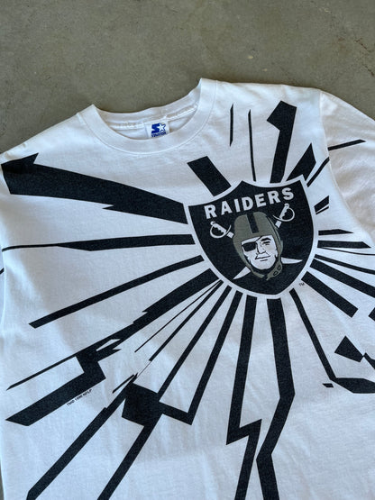90’s Oakland Raiders Starter T-Shirt [L]