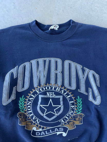 90s Dallas Cowboys Nutmeg NFL Crewneck [L]