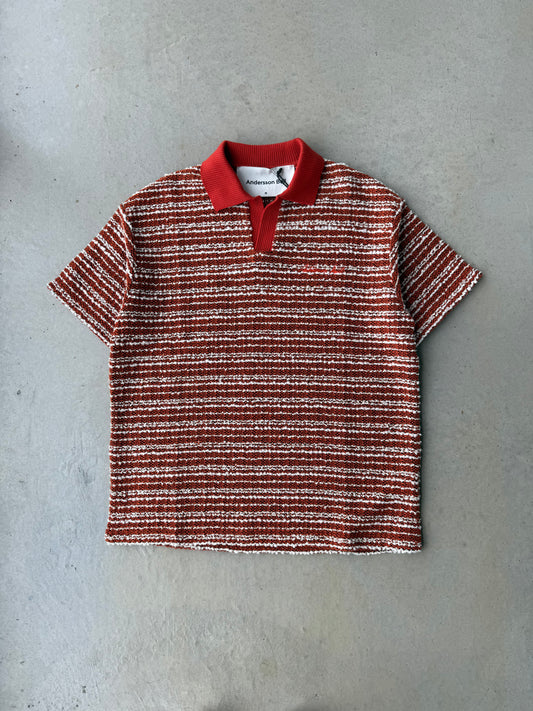 Andersson Bell Knitted Polo Shirt [M]