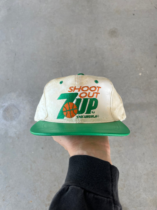 90’s 7up Shoot Out Leather Hat