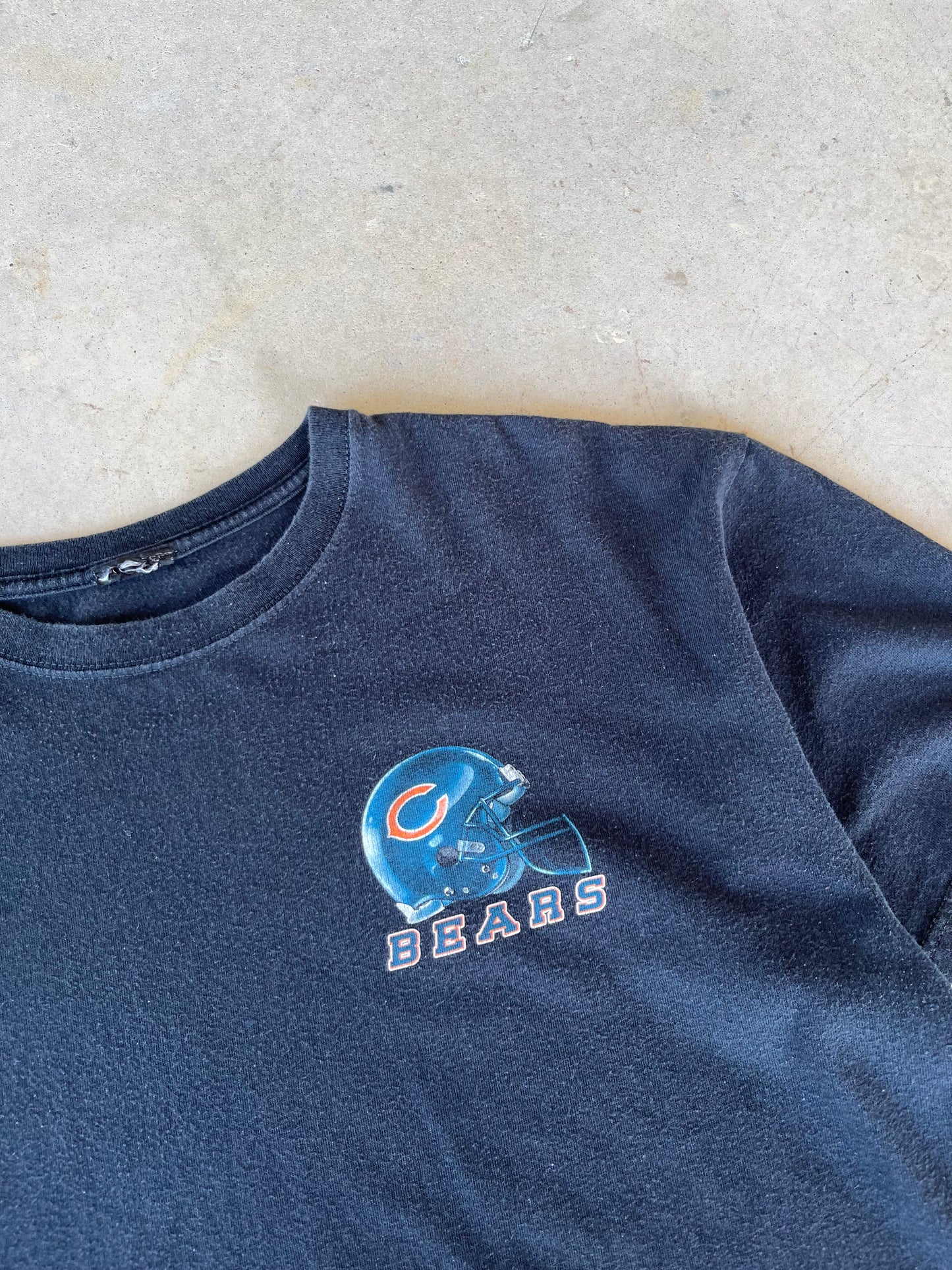 00’s Chicago Bears NFL Helmet T-Shirt [L]