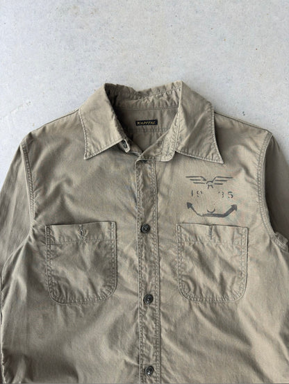 Kapital Military Long Sleeve Button Up Shirt [M]