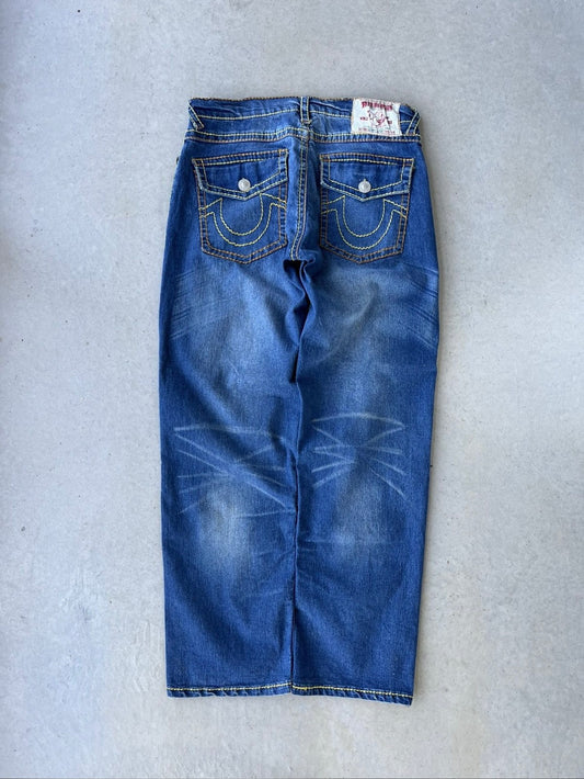 Y2K True Religion Baggy Denim Jeans [36x34]