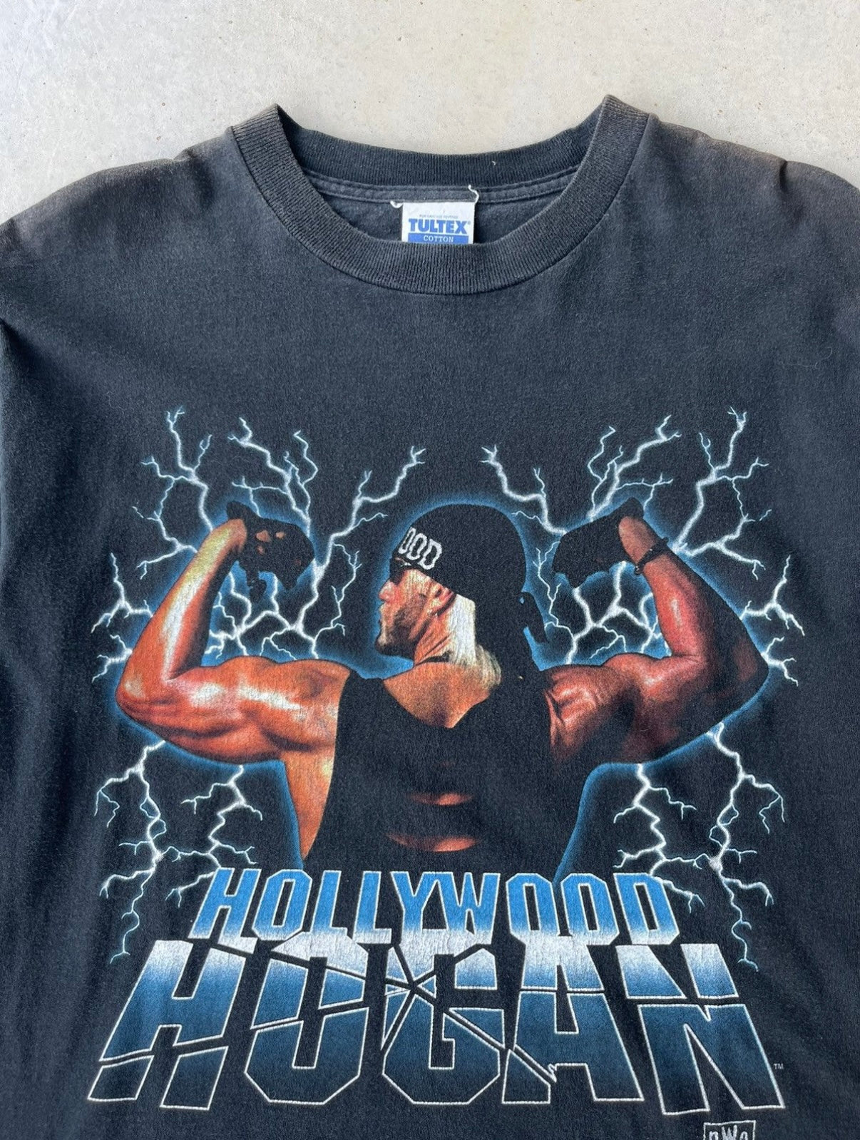 90's Hollywood Hulk Hogan Wrestling T Shirt [L]