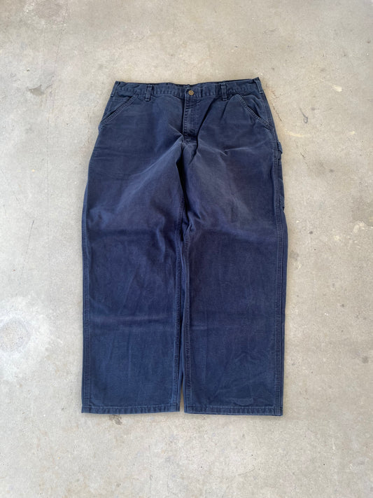 00’s Navy Carhartt Workwear Pants [38x30]