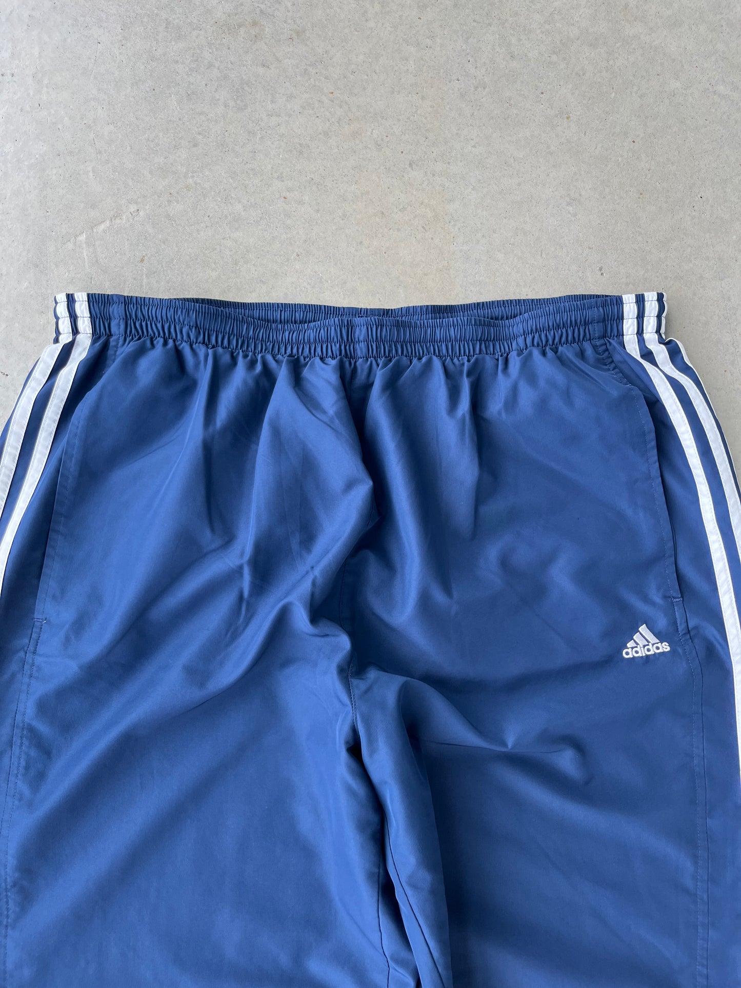 00’s Navy Blue Adidas Track Pants [XL]