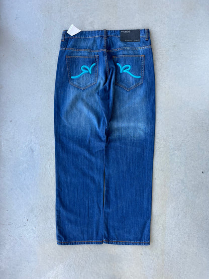 Y2K Rocawear Embroidered Baggy Pants [38x34]