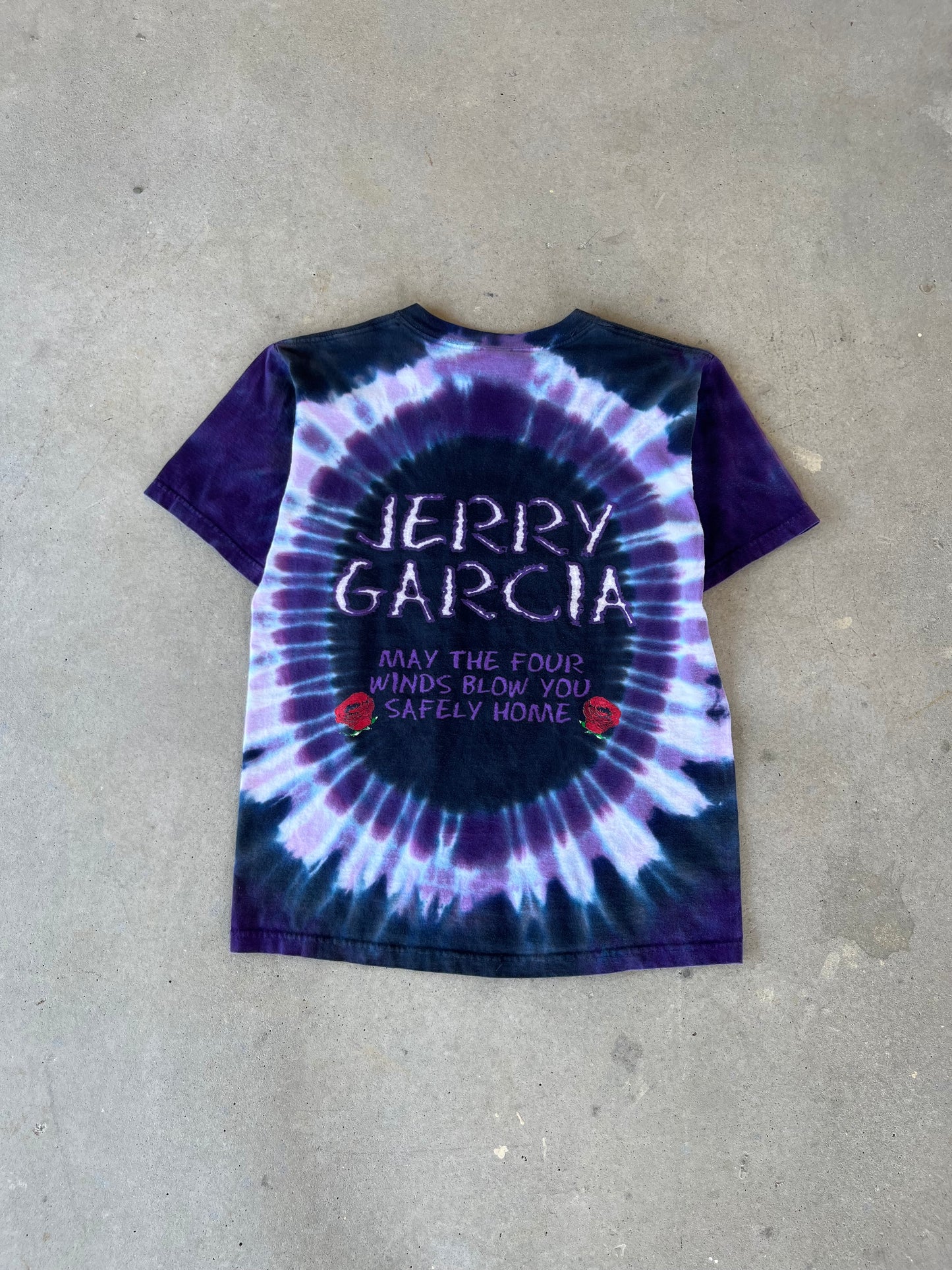 90’s Jerry Garcia Tie Dye Band T-Shirt [S]