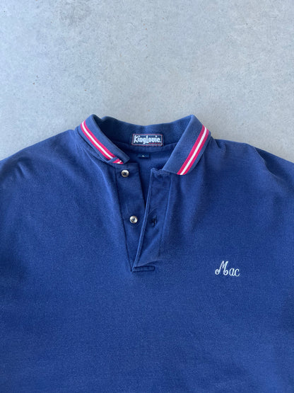 90s Automotive Polo Shirt [L]