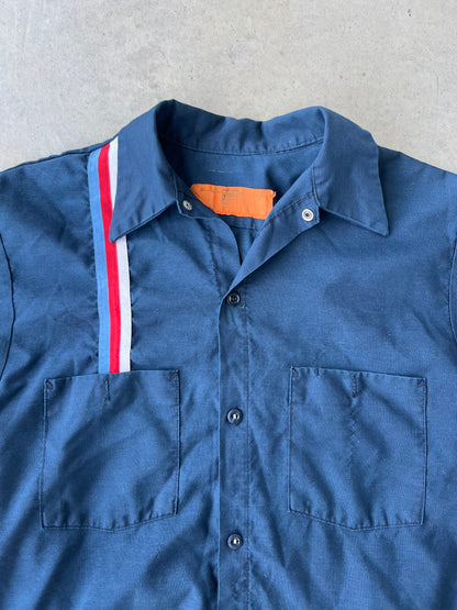 80's Workwear Button Up Shirt [M]