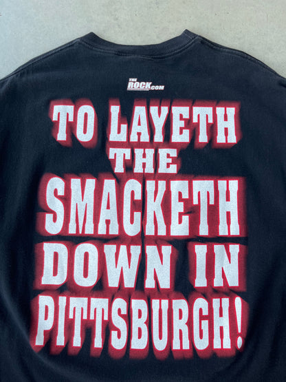 90's The Rock Wrestling T Shirt [XL]