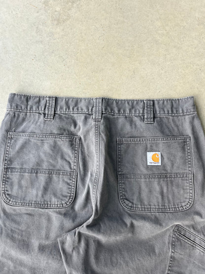 00’s Carhartt Gray Work Pants [36x30]