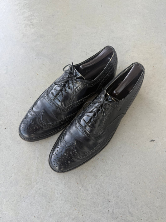 90’s Leather Black Dress Shoes [9.5]