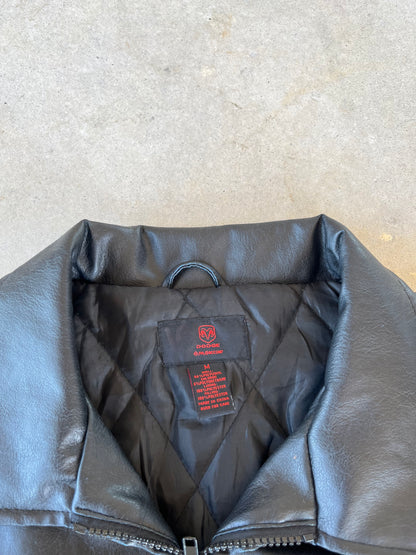 Y2K Dodge Dealership Leather Jacket [M]