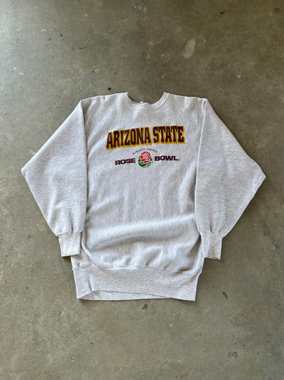 90’s Arizona State Rose Bowl Champion Reverse Weave Crewneck [XL]
