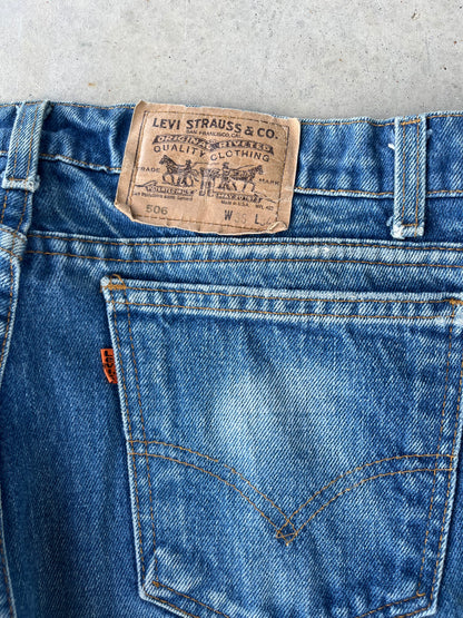 90’s Levi’s 506 Orange Tab Denim Jeans [38x34]