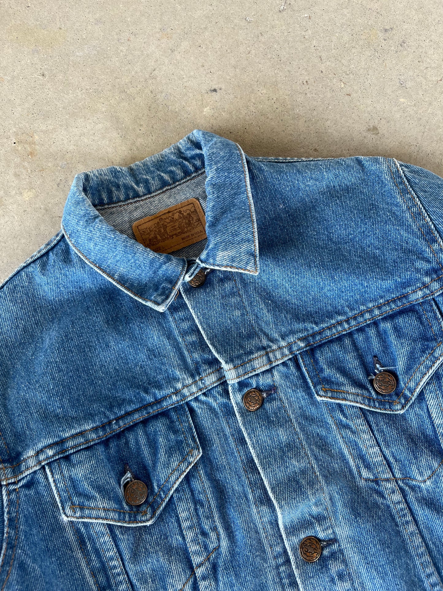 1980’s Denim Jean Jacket [S]