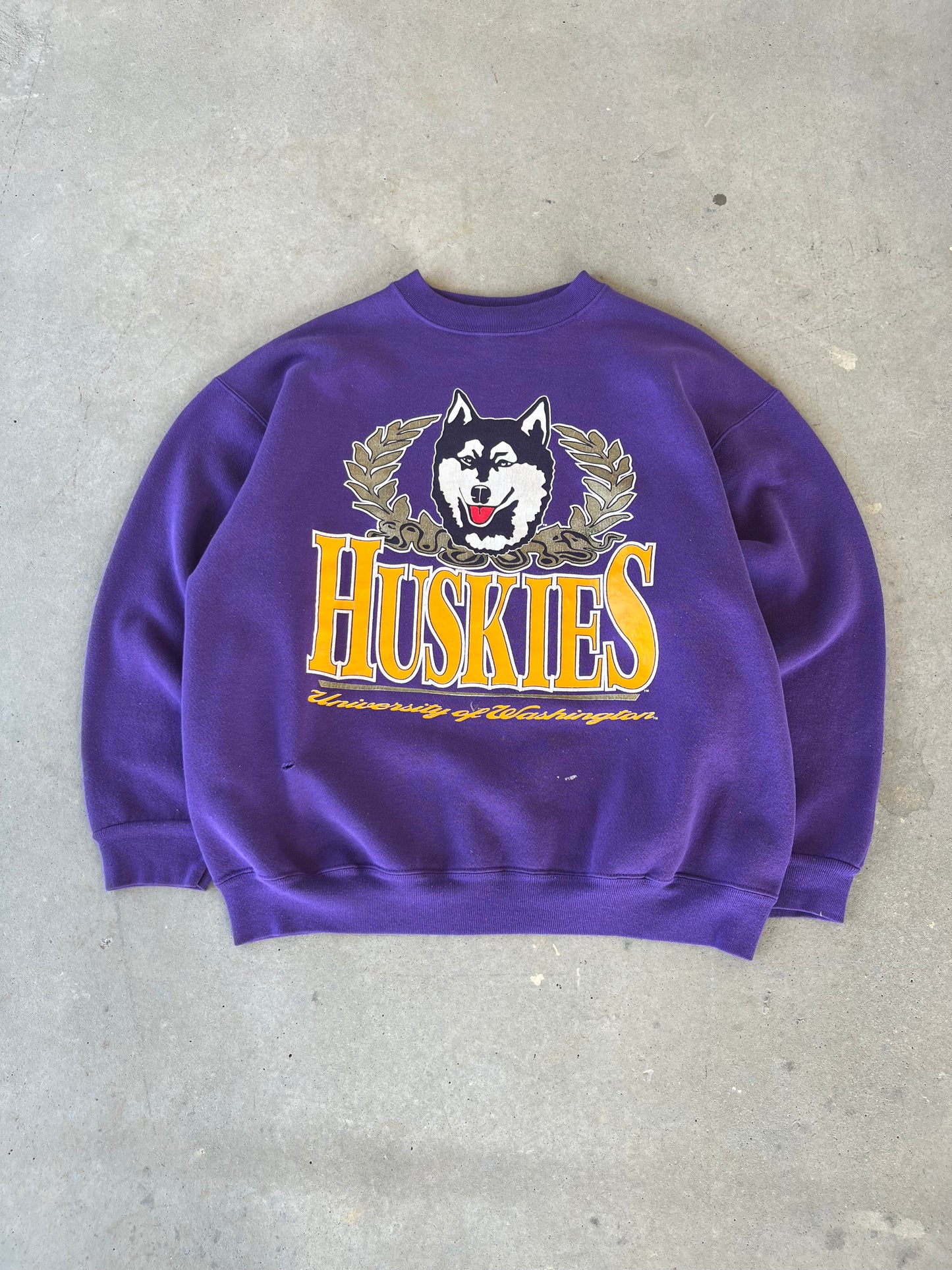 90’s Washington Huskies Univ. Crewneck [L]
