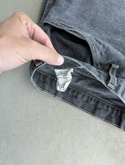 Vintage Dickies Black Denim Shorts [38]