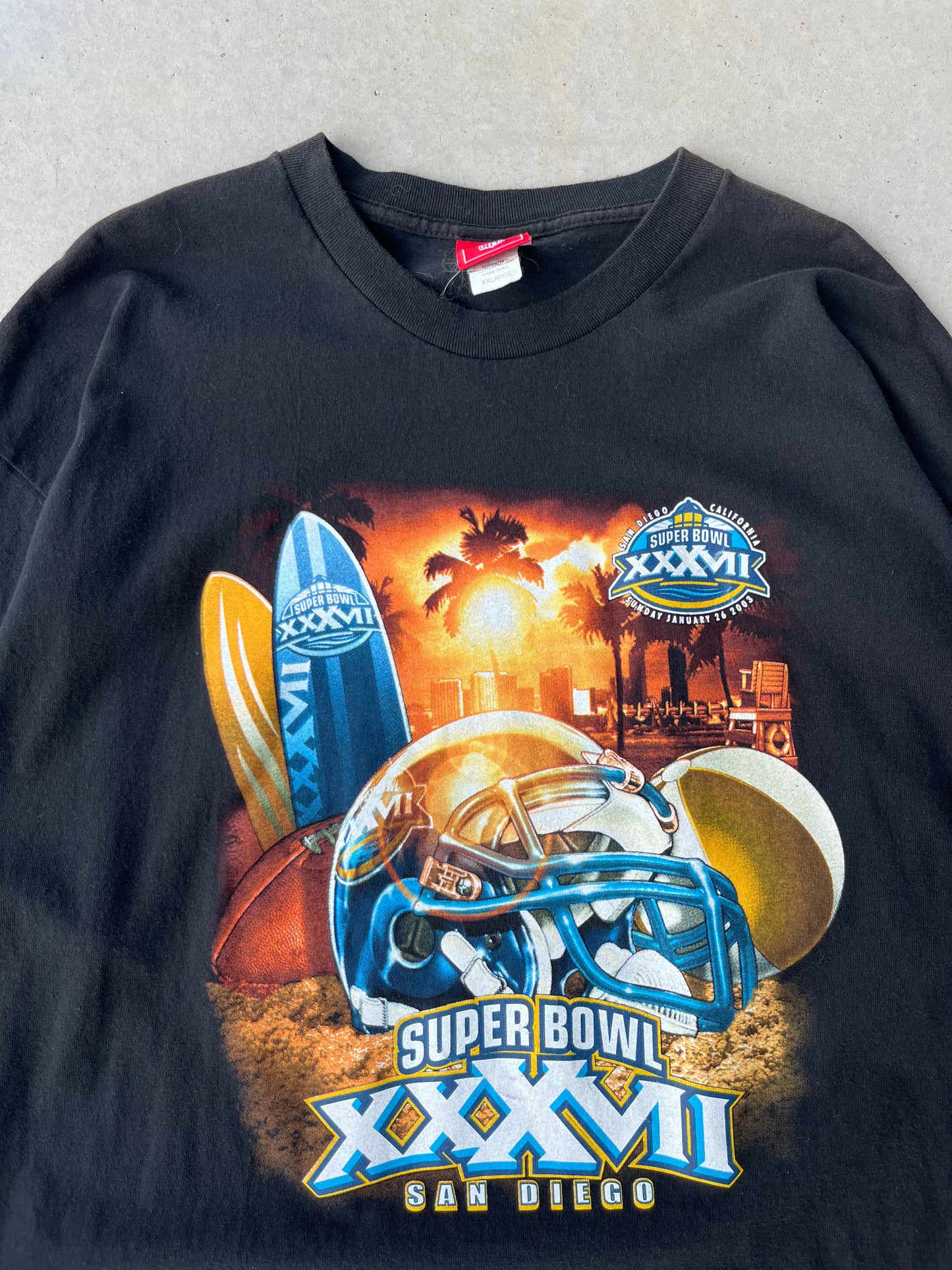 03' NFL Super Bowl T Shirt [XXL]