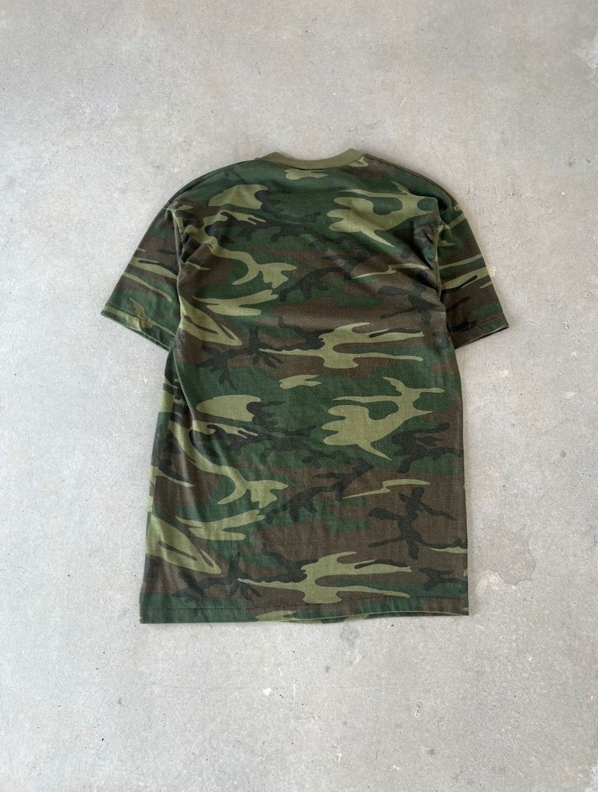 80’s Woodland Camo T-Shirt [M]