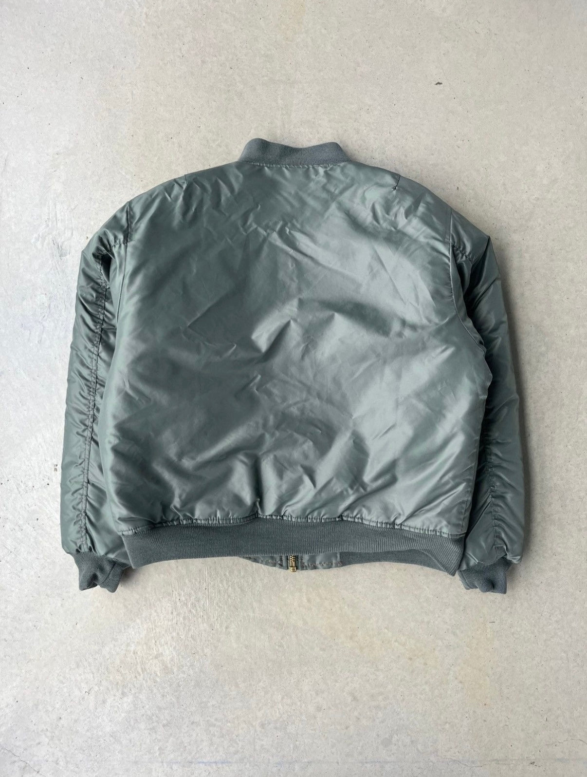 00s Reversible Military Bomber Jacket [XL]