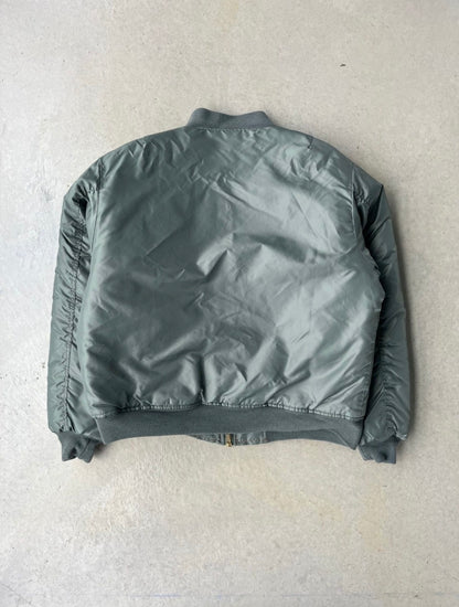 00s Reversible Military Bomber Jacket [XL]