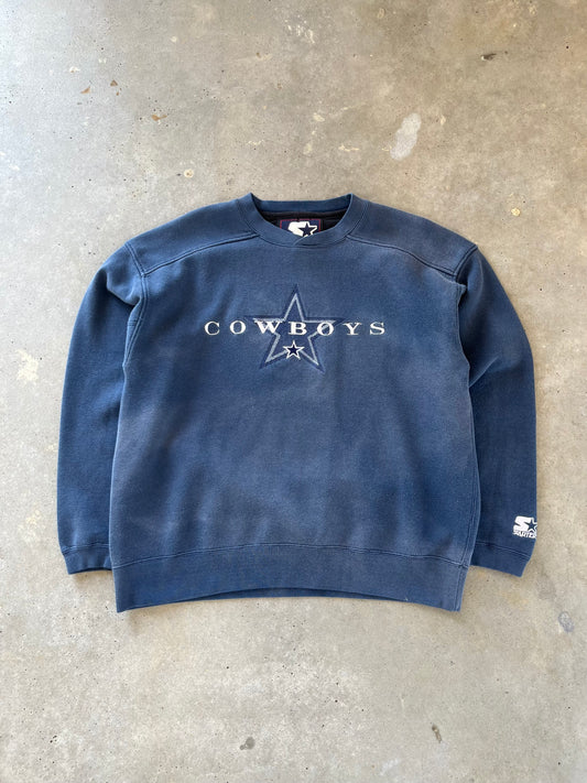 2000’s Dallas Cowboys Sun Faded NFL Crewneck [L]