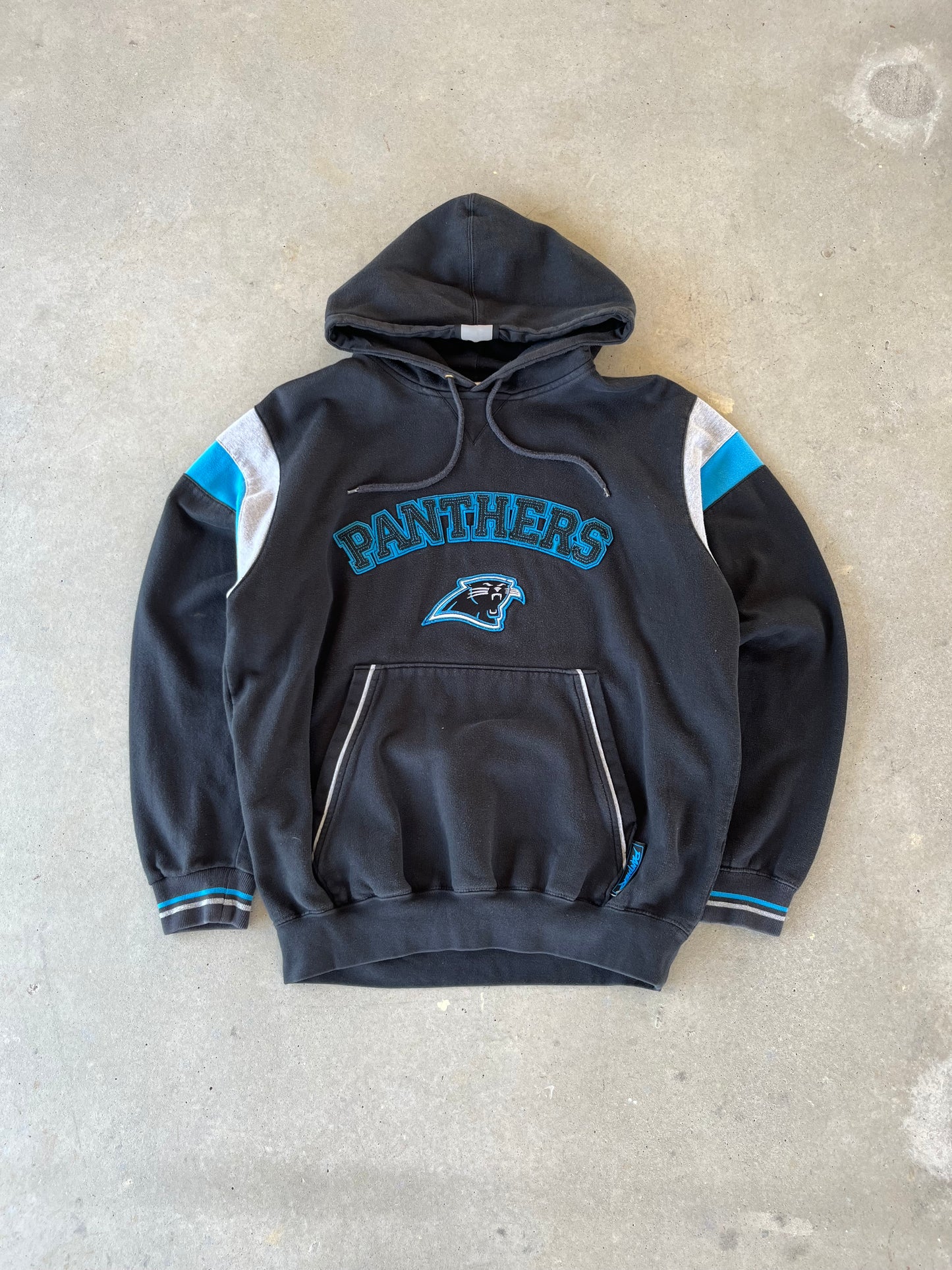 00’s Carolina Panthers Embroidered Hoodie [L]