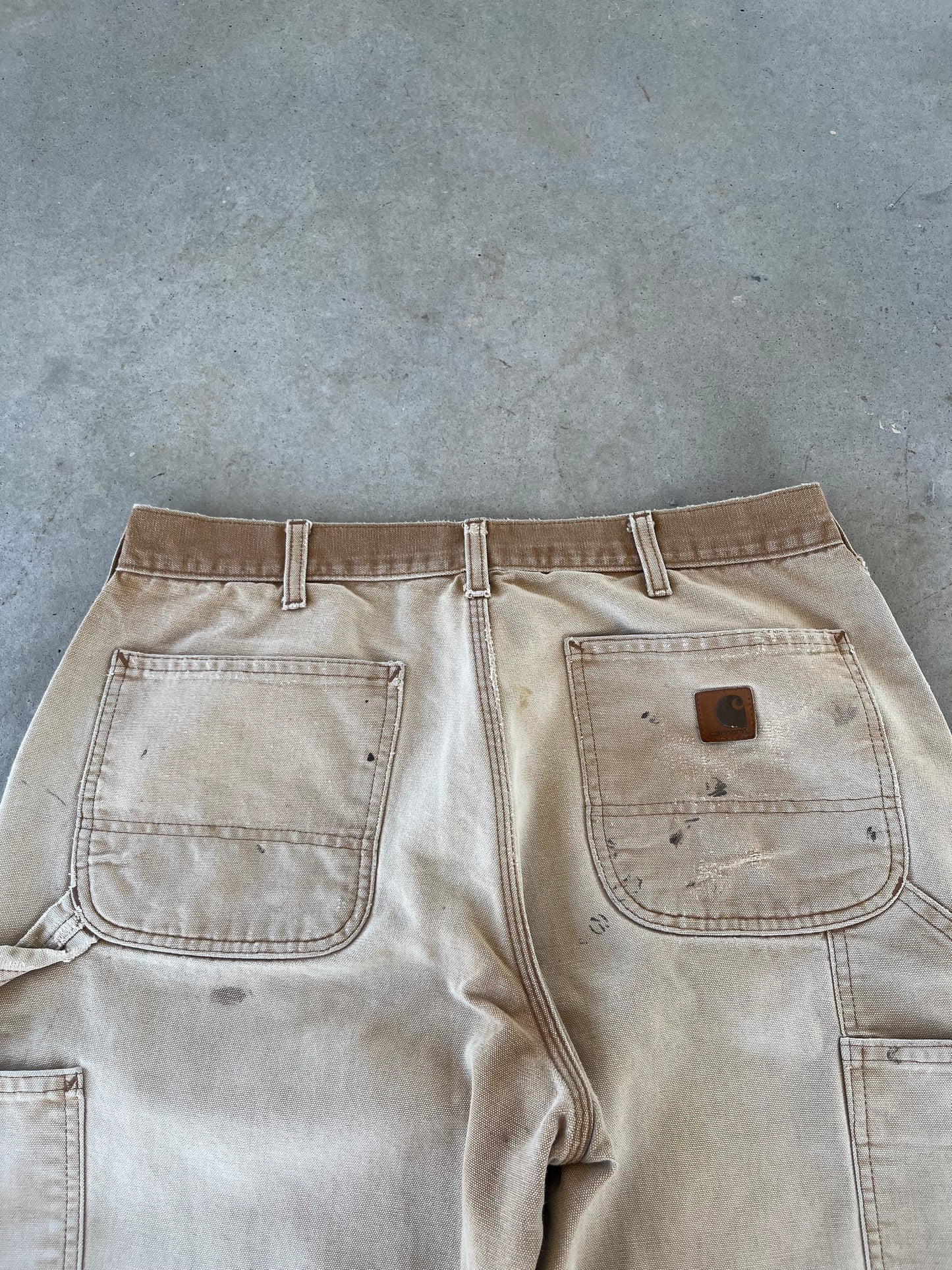 90’s Faded Carhartt Workwear Pants [33x31]