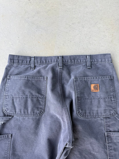 90’s Carhartt Faded Navy Work Pants [35x32]