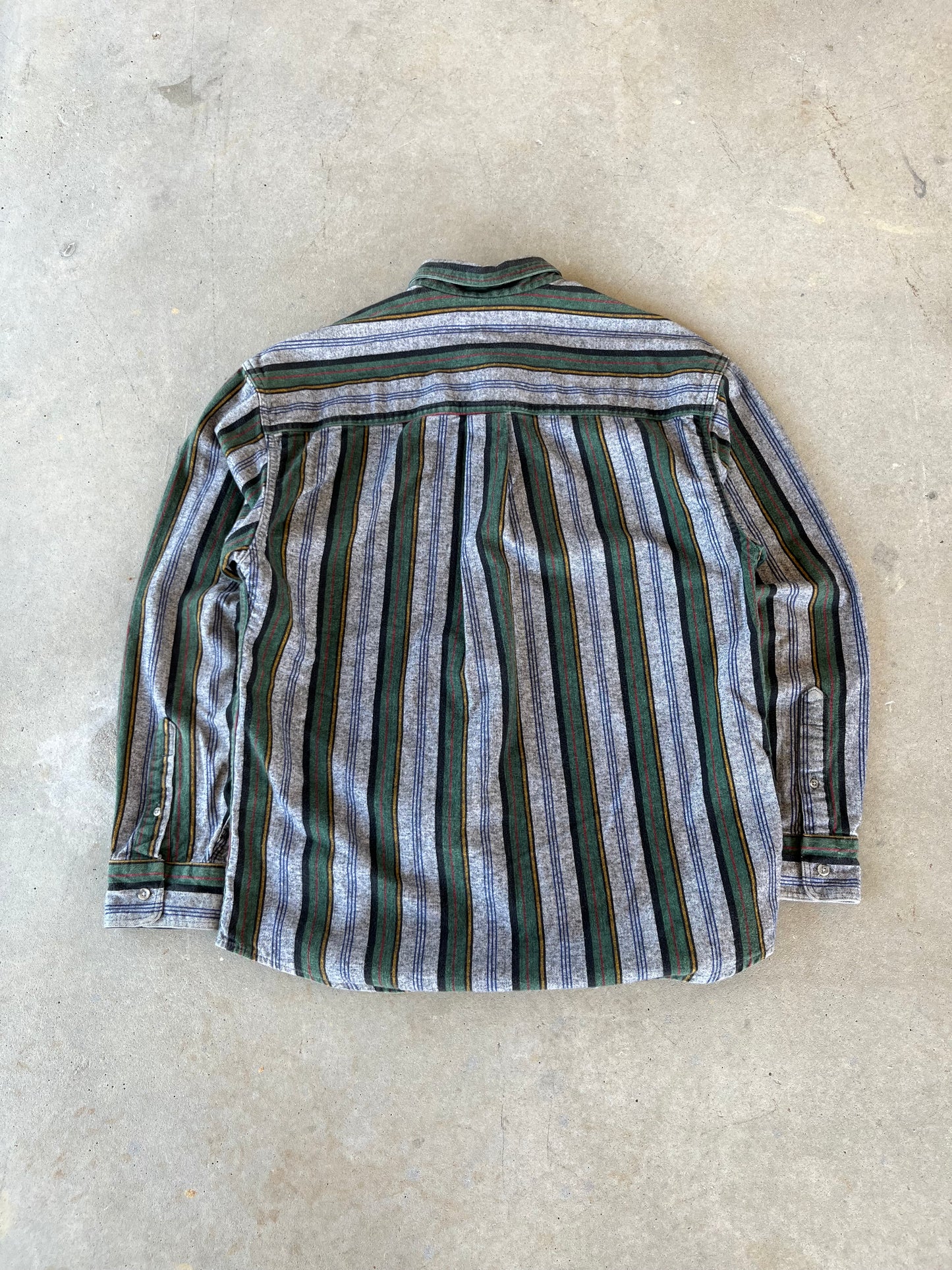 90’s Eddie Bauer Striped Flannel [XL]