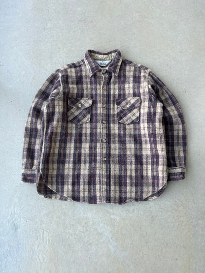 90's Brown Woolrich Flannel [L]