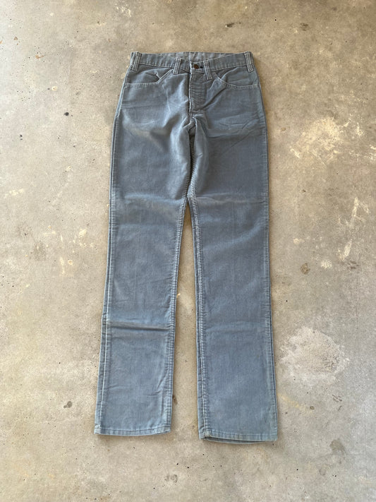 80’s Grey Levi’s Corduroy Pants [30x33]