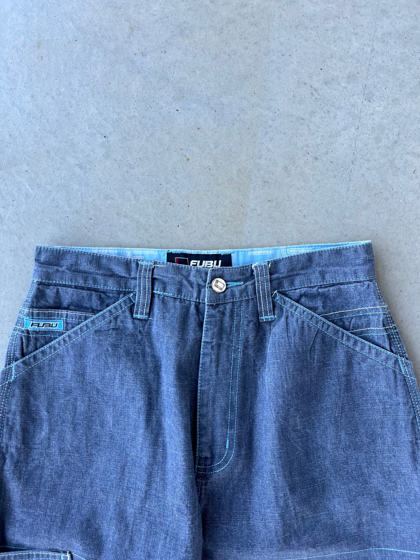 Y2K Fubu Baggy Shorts [28]