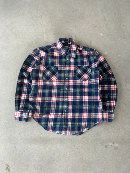 1980’s Cotton Plaid Flannel [M]