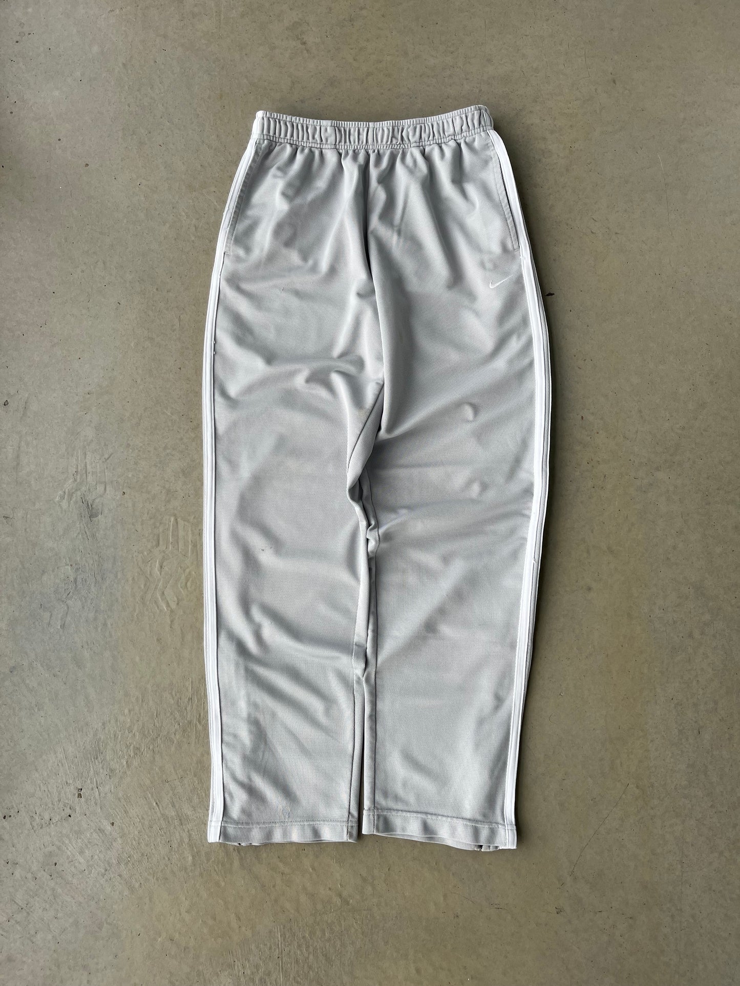 Y2K Nike Silver Track Pants [M]