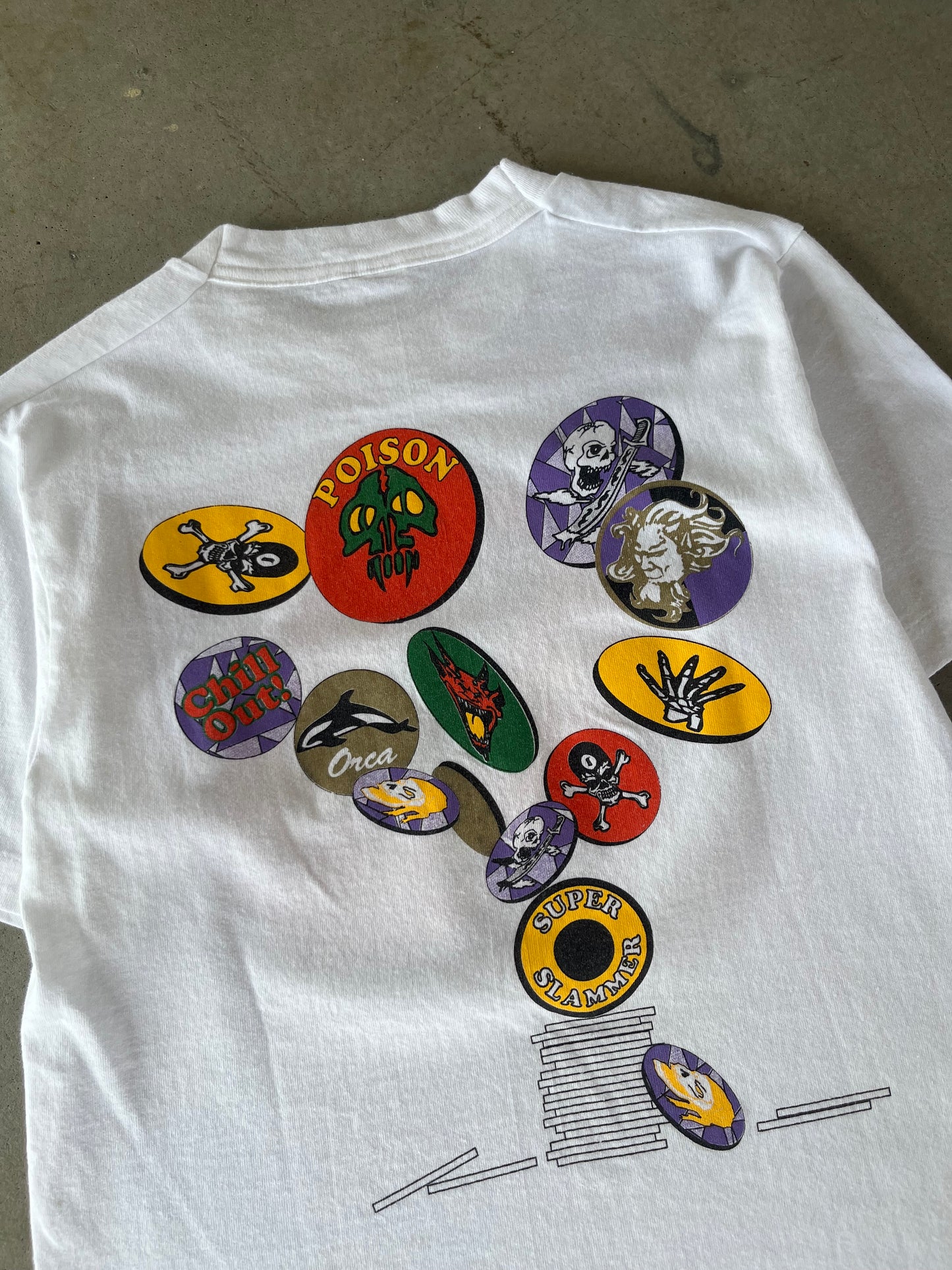 90’s POGS Card Game Promo T-Shirt [S]