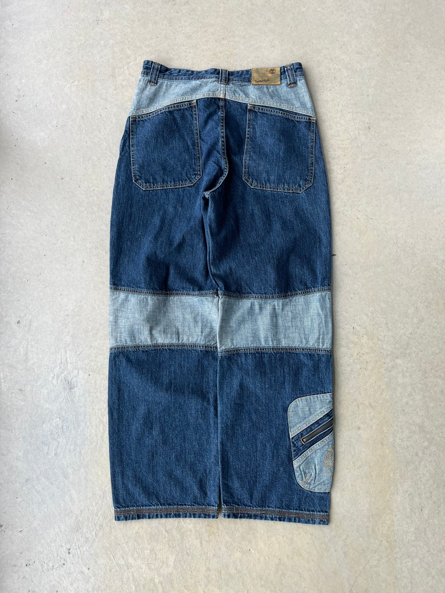 Y2K Timberland Baggy Embroidered Pants [33x31]