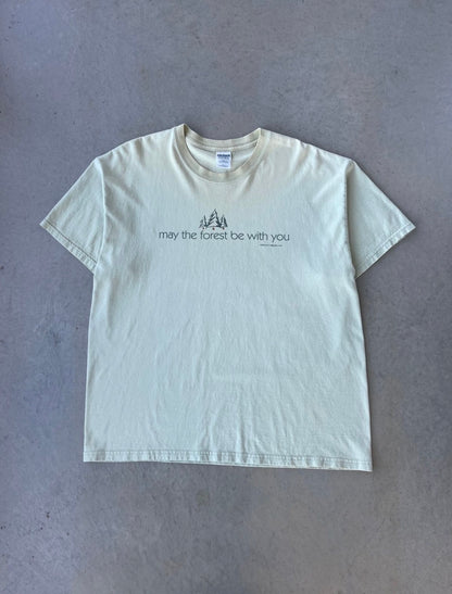 00s " May The Forest Be With You " Nature T-Shirt [L]