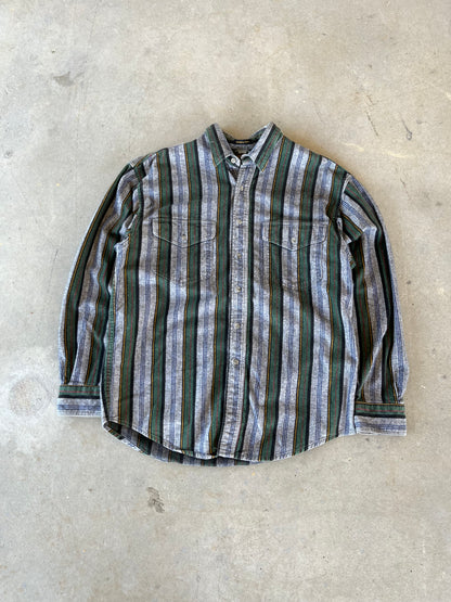 90’s Eddie Bauer Striped Flannel [XL]