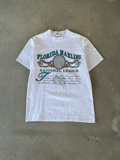 90’s Florida Marlins Nutmeg T-Shirt [L]