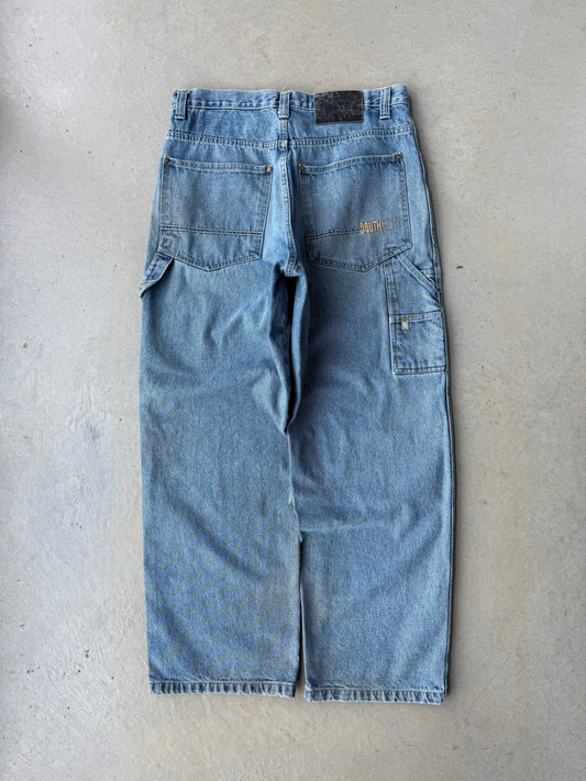 Y2K Southpole Light Wash Denim Pants [34x31]